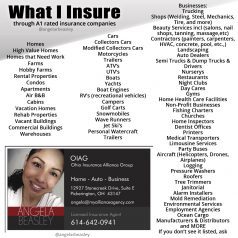 ohio insurance products list
